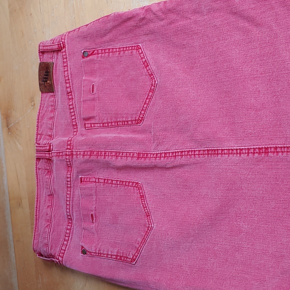 Anthropologie Holding Horses Red Pencil Skirt - Picture 2 of 9